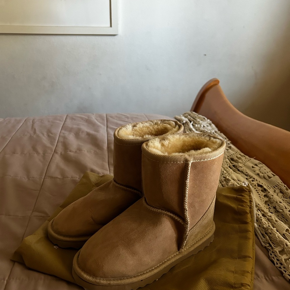 UGG Classic Tan Sheepskin Boots